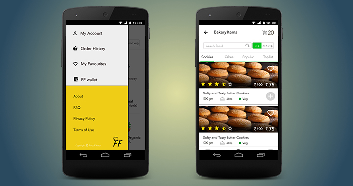 Food and Restaurant Mobile App